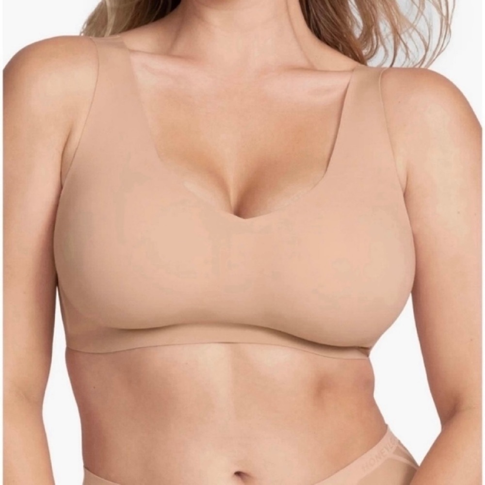 Honeylove‎ V-Neck Bra in Sand - Picture 12 of 12